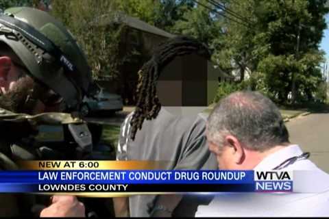 Drug roundup netted multiple arrests in Lowndes County