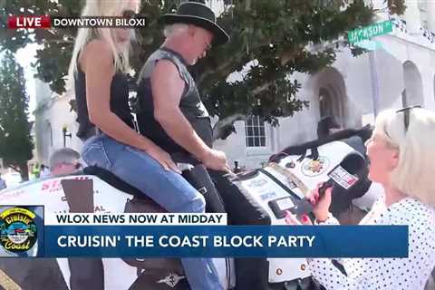 LIVE: Electronic horse takes on the Cruisin' Block Party