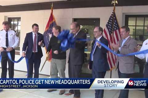 Capitol police cut ribbon on new headquarters