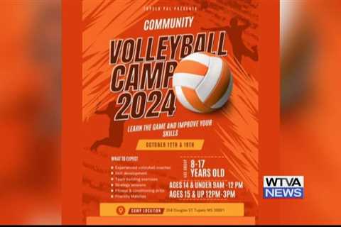 Interview: Tupelo Police Athletic League hosting volleyball camp on Oct. 19