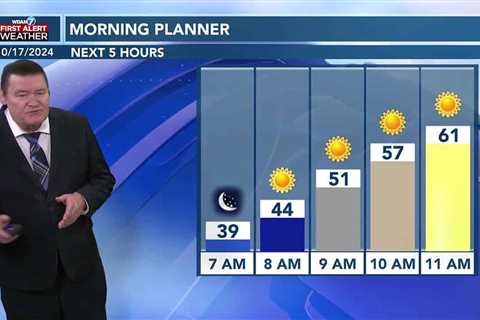 10/17 – Rex's Thursday Morning Forecast