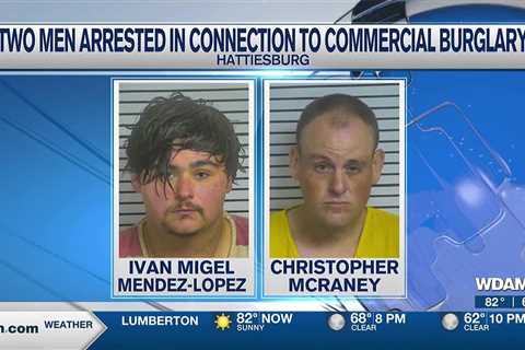 HPD: 2 arrested in connection to commercial burglary