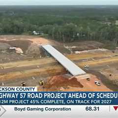 Highway 57 road project ahead of schedule, engineer says