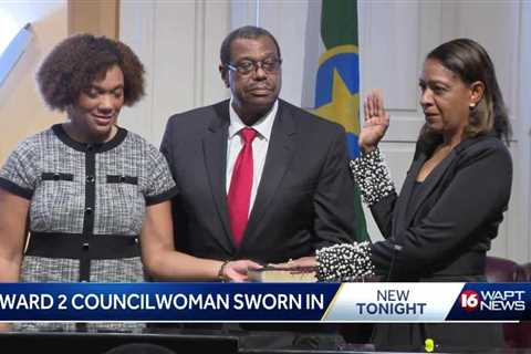 Tina Clay sworn in as Jackson City Council member