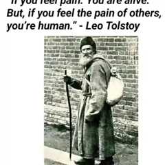 Tolstoy on Being Human