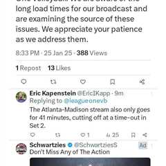 LOVB Live Stream Issues Ignite Fan Outrage