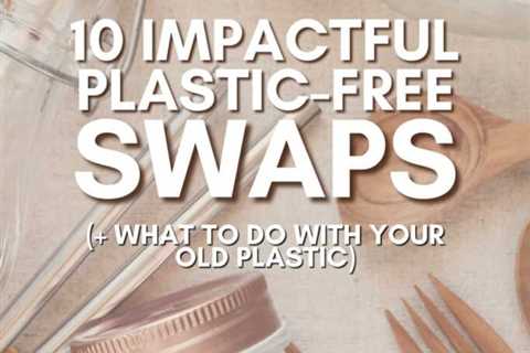 10 Impactful Plastic-Free Swaps (+ What To Do With Your Old Plastic)