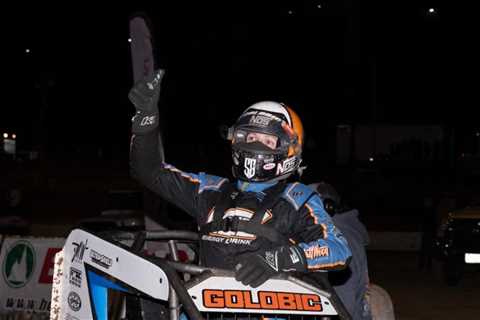 Placerville USAC Western States Midget Win for Golobic