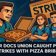 Junior docs' union caught pushing for strikes with pizza bribes – despite massive pay rise