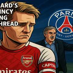 Odegaard's Captaincy Hanging by a Thread After Dismal PSG Showing, Claims Ex-MOTD Man