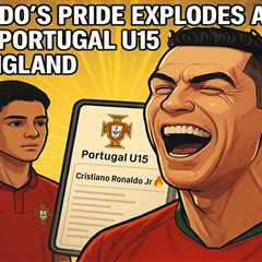 Ronaldo's pride explodes as son gets Portugal U15 call-up to face England