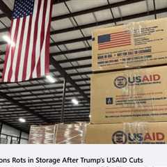 The Denial of Legally Committed Food to the Starving from the Planet’s Wealthiest Country Is Evil