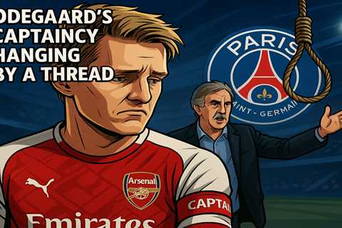 Odegaard's Captaincy Hanging by a Thread After Dismal PSG Showing, Claims Ex-MOTD Man