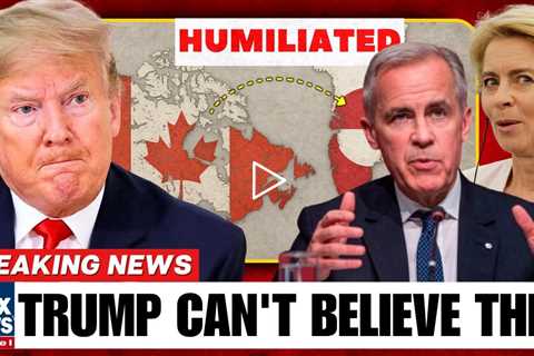 Trump FURIOUS After Greenland Sides With Canada — $3 B Deal Leaves U.S. HUMILIATED!