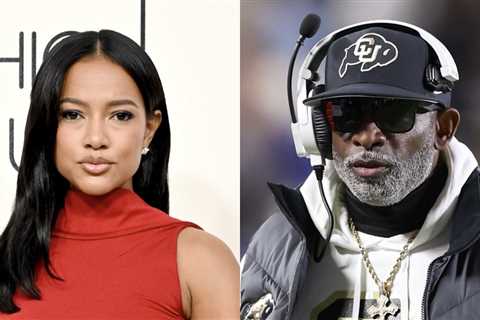 Karrueche Tran Supports Deion Sanders During Bladder Surgery