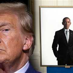 White House Portrait Location of Barack Obama Unveiled After Trump