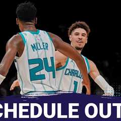 Hornets’ Schedule RELEASED! Favorable? Should LaMelo Get More National TV LOVE? UNC Great Signed