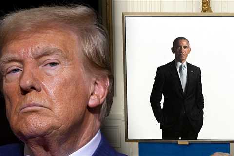 White House Portrait Location of Barack Obama Unveiled After Trump