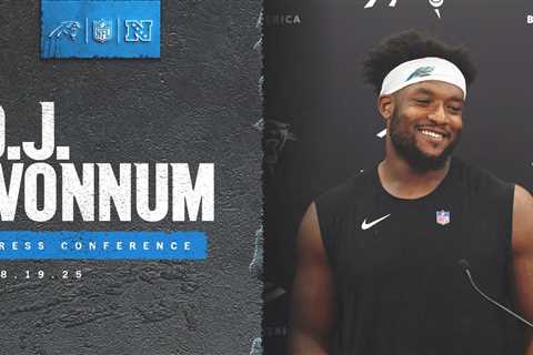 D.J. Wonnum: ‘We’ve put in work since the beginning’ | Carolina Panthers
