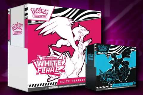 Pokémon TCG Black Bolt and White Flare Elite Trainer Box Deal