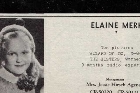 Munchkin Elaine Merk Binder from ‘The Wizard of Oz’ Dies at 94