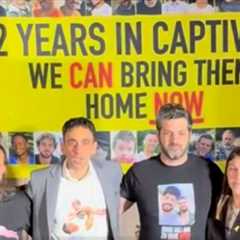 Families of Jewish Hostages in Gaza Thank President for His Work in Bringing Their Loved Ones Home..