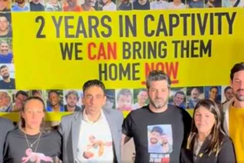 Families of Jewish Hostages in Gaza Thank President for His Work in Bringing Their Loved Ones Home..