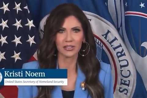 WATCH: Kristi Noem Savagely Blasts Democrats for Shutting Down the Government in Airport Public..