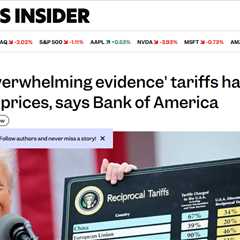 Bank of America’s Report on Tariffs
