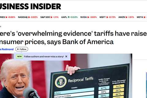 Bank of America’s Report on Tariffs