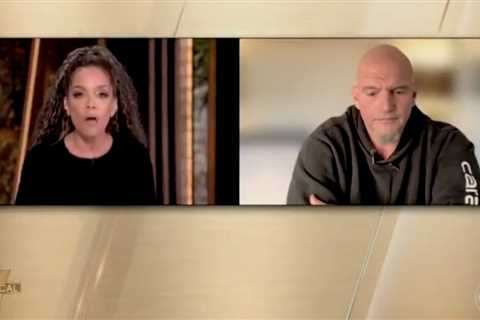 John Fetterman Fires Back at Sunny Hostin After She Tries to Shame Him for Voting to Reopen..