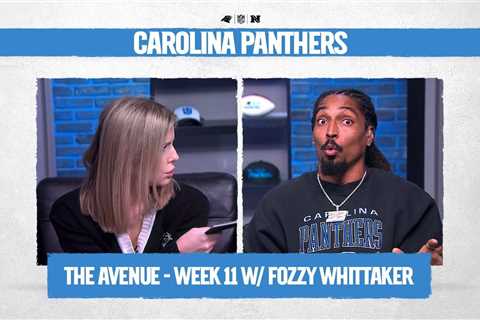 Tre Boston talks through Panthers passing game | The Avenue | Carolina Panthers