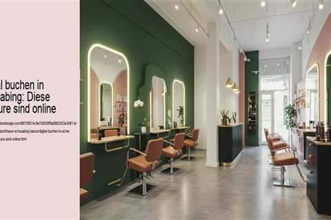 Digital buchen in Schwabing: Diese Friseure sind online