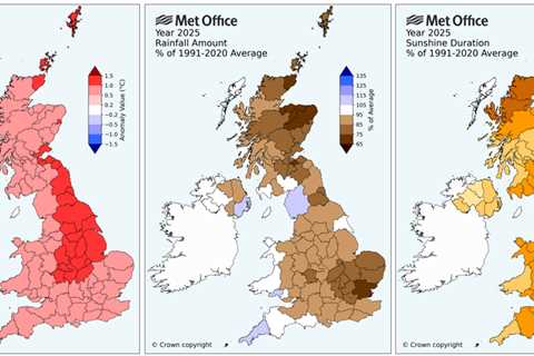 Met Office: A review of the UK’s climate in 2025