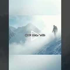 Lost Climber's Impossible Survival: 60 Hours Without Oxygen #shorts