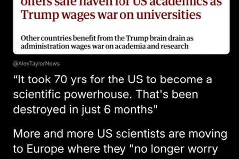 What Took Decades to Build Required only a Few Months to Destroy