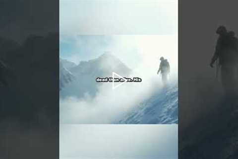 Lost Climber's Impossible Survival: 60 Hours Without Oxygen #shorts