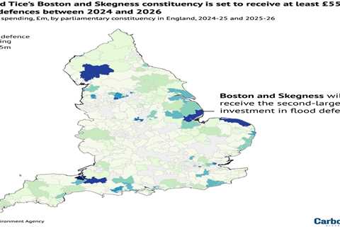 Analysis: Constituency of Reform’s climate-sceptic Richard Tice gets £55m flood funding