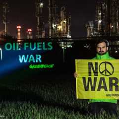 Greenpeace Australia Pacific response to the Middle-East crisis