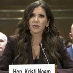 WATCH: leftists Scream AGAIN in Kristi Noem Hearing, Woman Ejected While Blaming ICE for Death of..