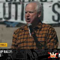 Tim Walz Trashes Trump, Pledges His Allegiance to Somali Minnesotans in Shocking No Kings Speech..