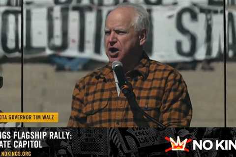 Tim Walz Trashes Trump, Pledges His Allegiance to Somali Minnesotans in Shocking No Kings Speech..