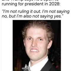Eric Trump as U.S. Presidential Candidate