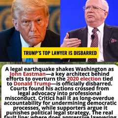 John Eastman, One of Trump’s Attorney Henchmen in an Attempt to Overthrow the U.S. Government, Is..