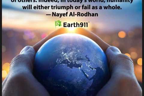 Earth911 Inspiration: We Triumph or Fail as a Whole