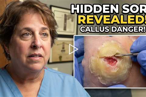 Throwback - Callus or Rock | This Painful Callus Was Hiding an Open Sore! 😳🦶